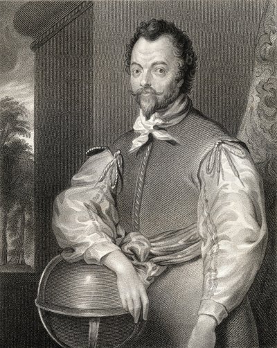 Portrait of Sir Francis Drake from 